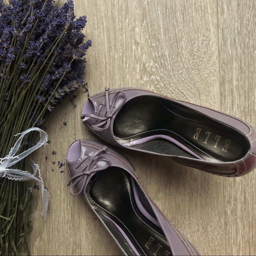 Purple Elle Heels